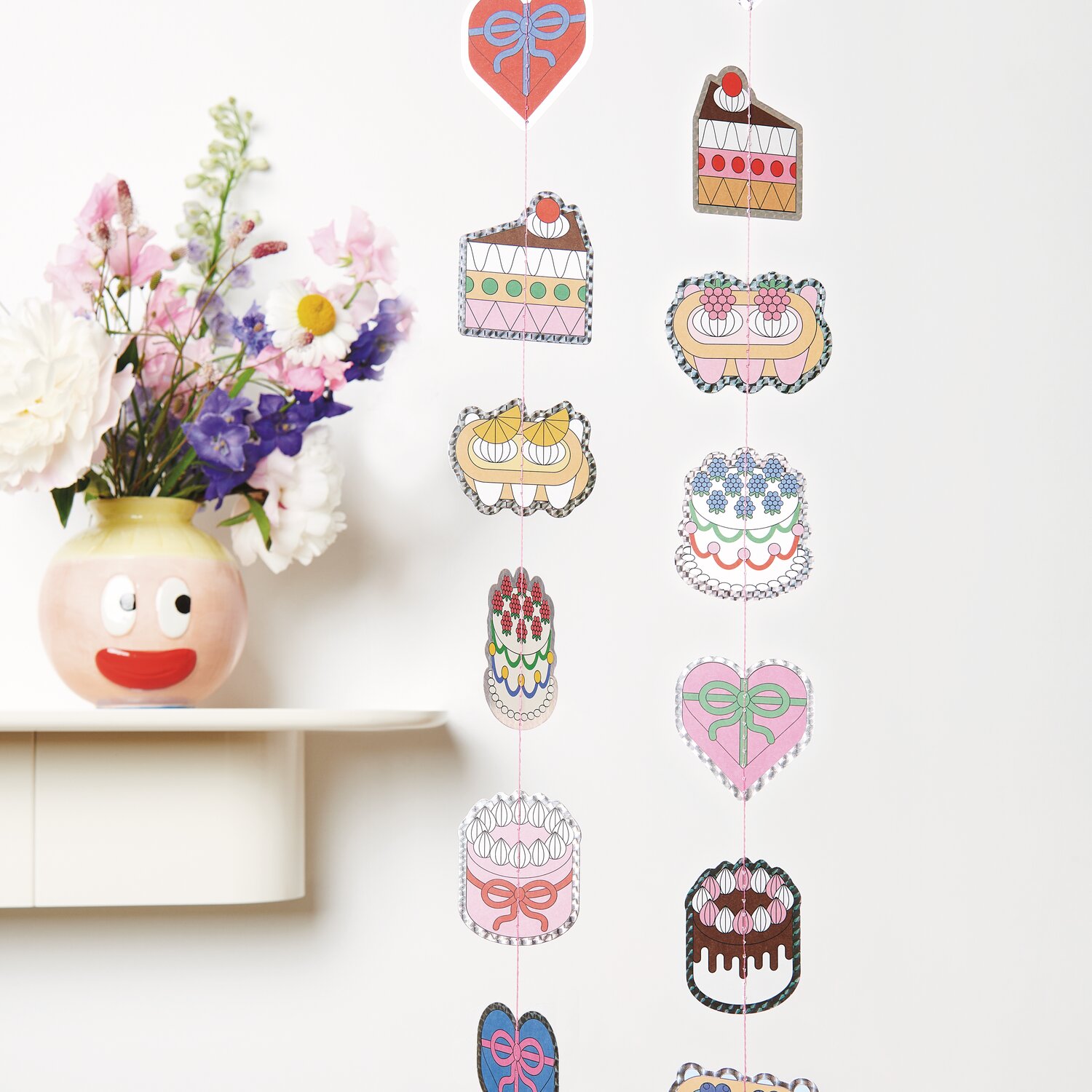 Rico Design x Redfries Genähte Girlande 2,3m von Rico Design