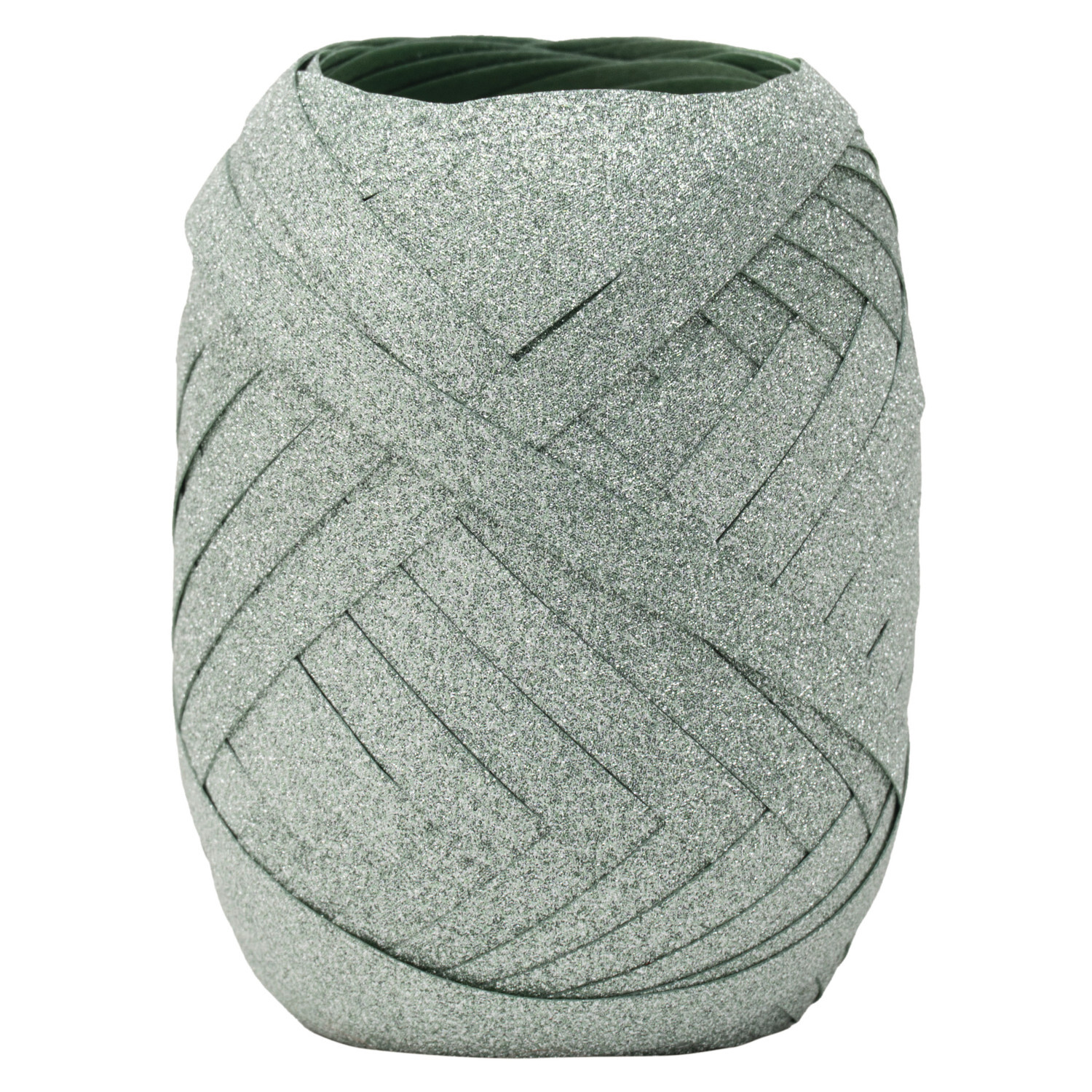 Kräuselband Glamour, mint, 5mmx10m. Glänzendes Geschenkband für kreative Dekorationen.