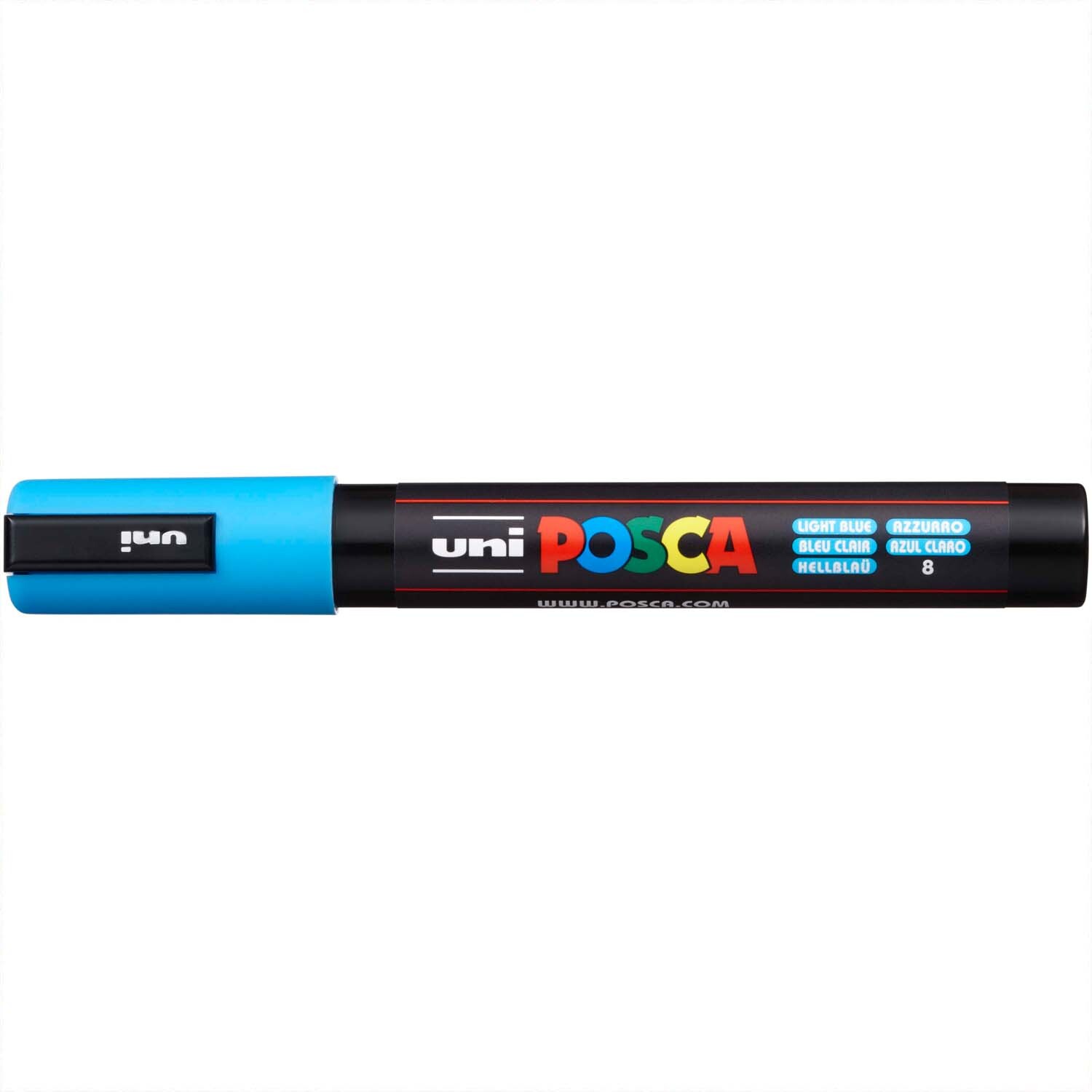 Uni Posca Blau Posca Marker Pc-5M Hell - Bild 4