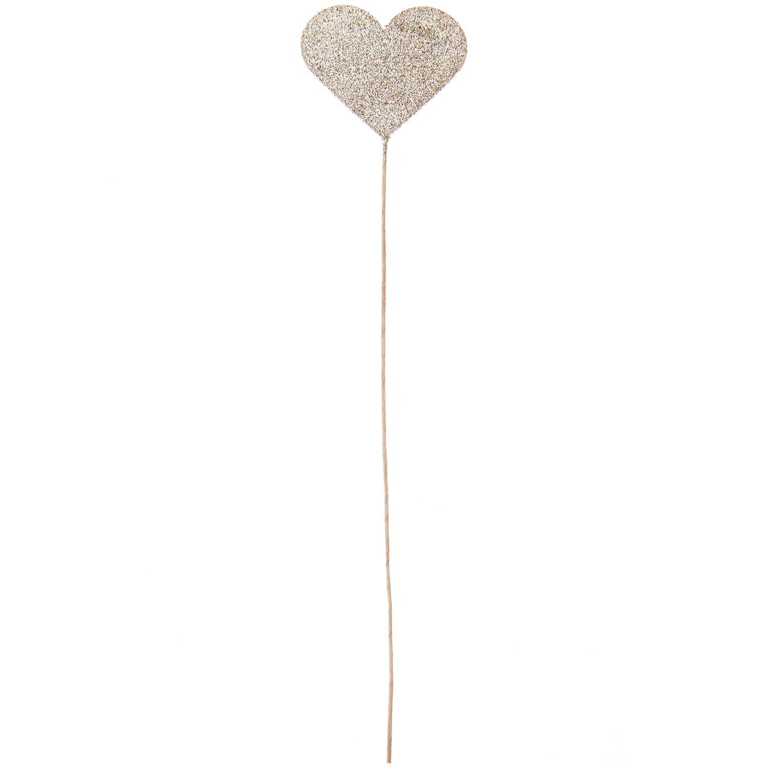 Glitter-Picker Herz 27x5cm Glitter-Picker Herz 27x5cm