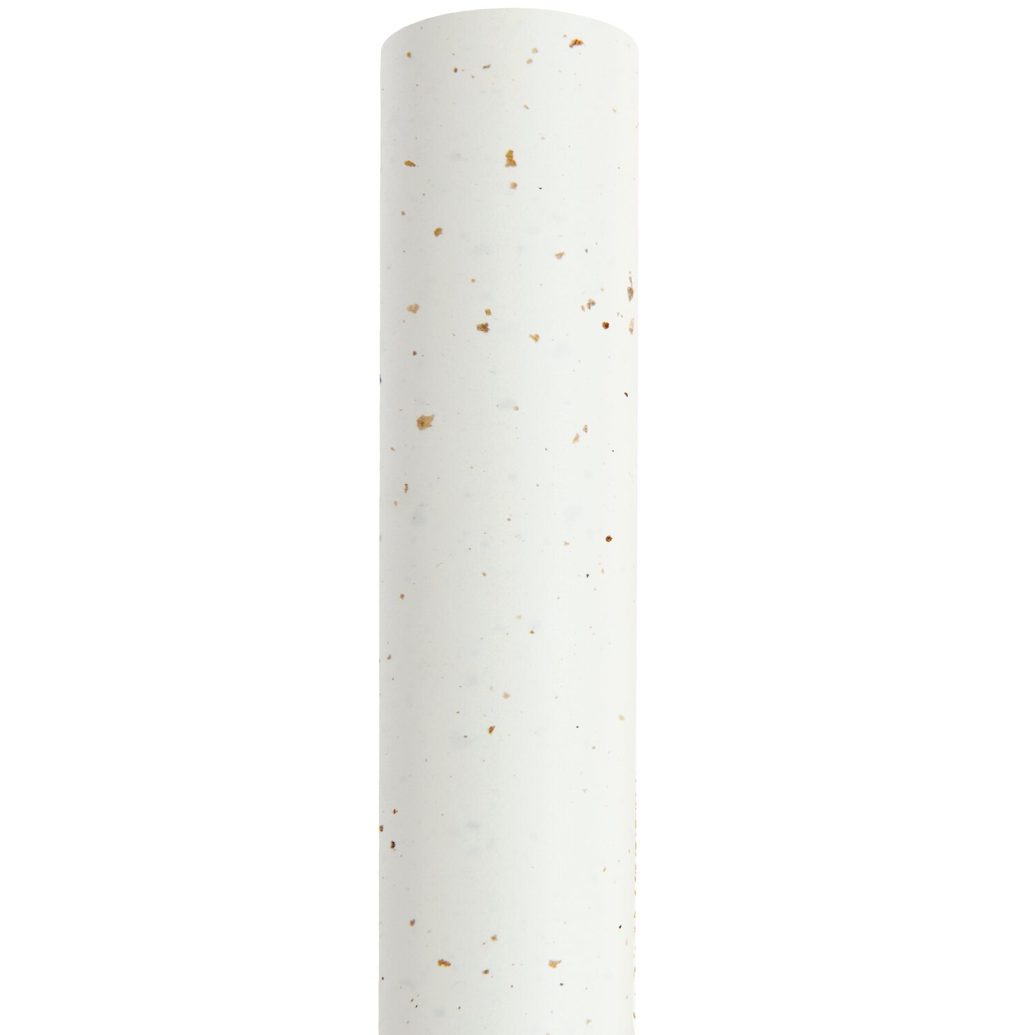 Paper Poetry Geschenkpapier Natur Farbsprenkel Weiß 0,7x2m von Rico Design