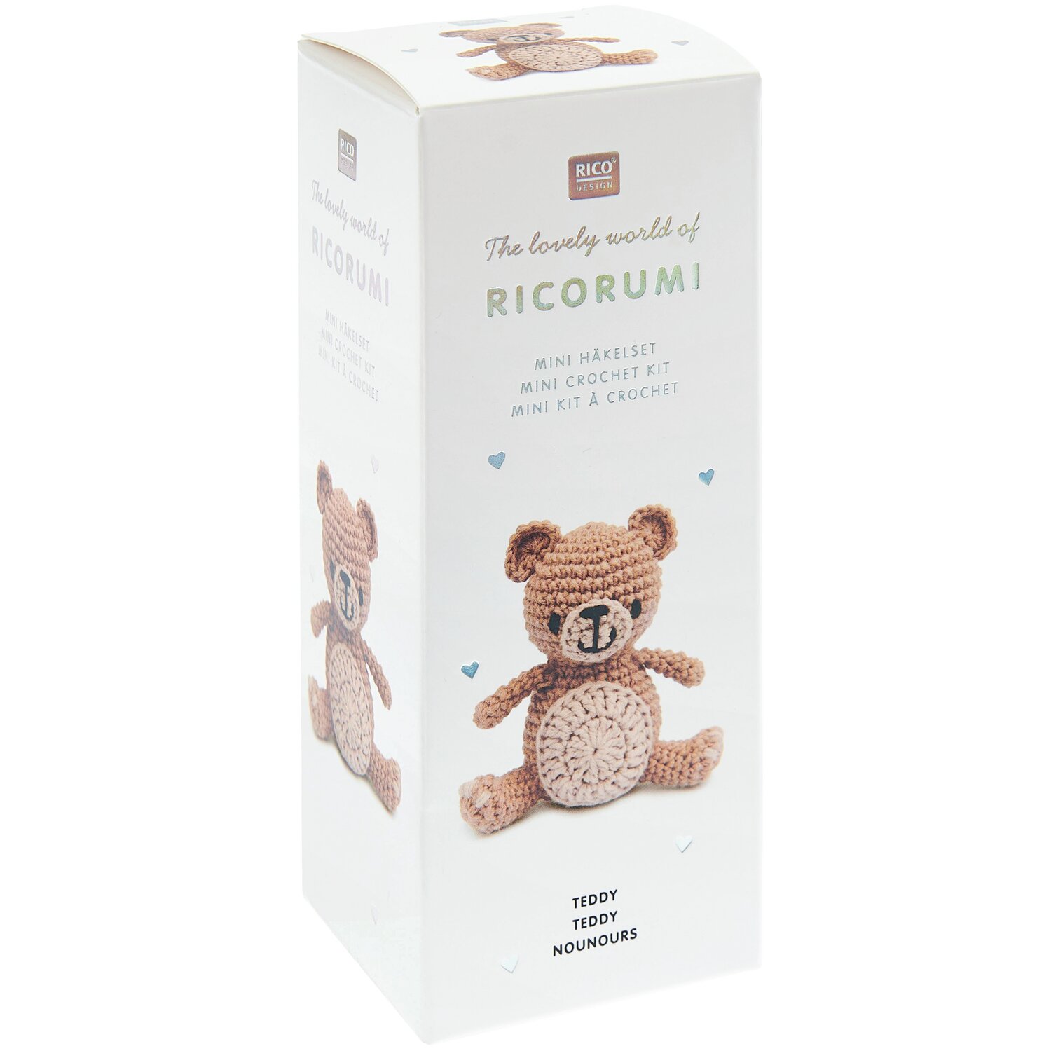 Ricorumi Mini Easy Häkelset - Teddy von Rico Design