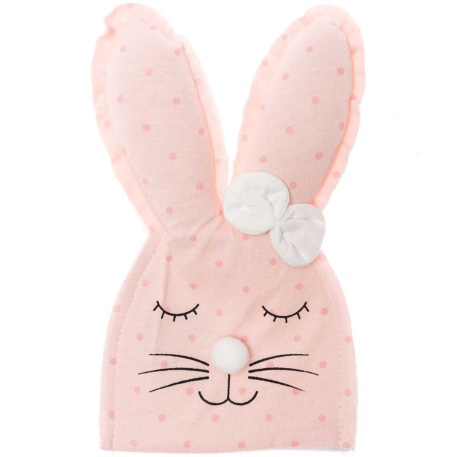 Eierwärmer Hase 18cm Farbe Rosa von idee. Creativmarkt 