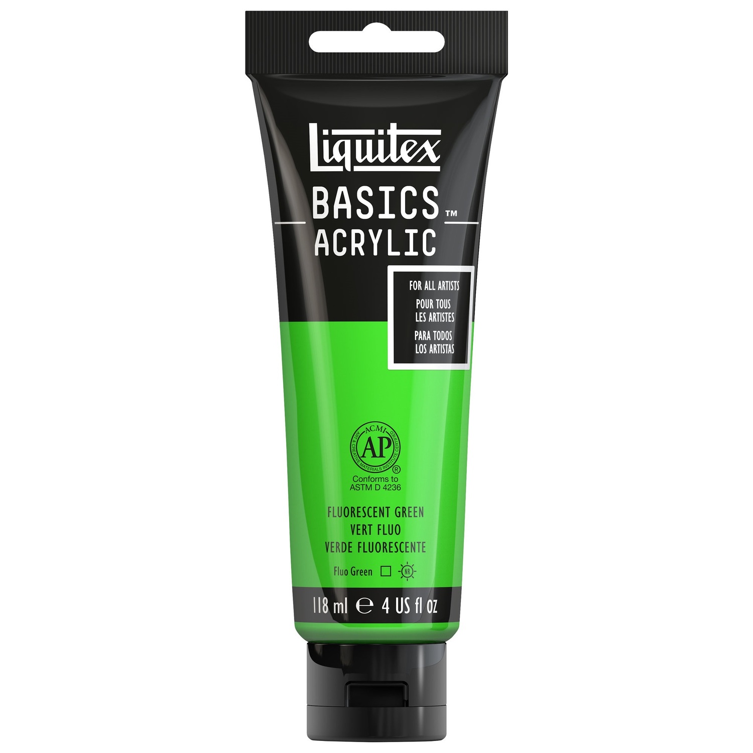 Liquitex Basics Acrylfarbe 118ml Grün Fluo