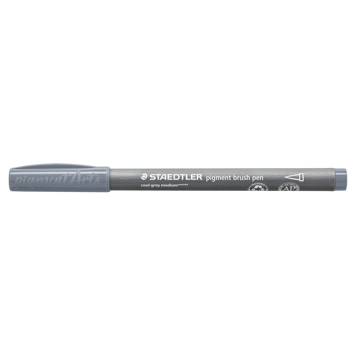 Staedtler Pigment Brush Pen Kaltgrau Medium