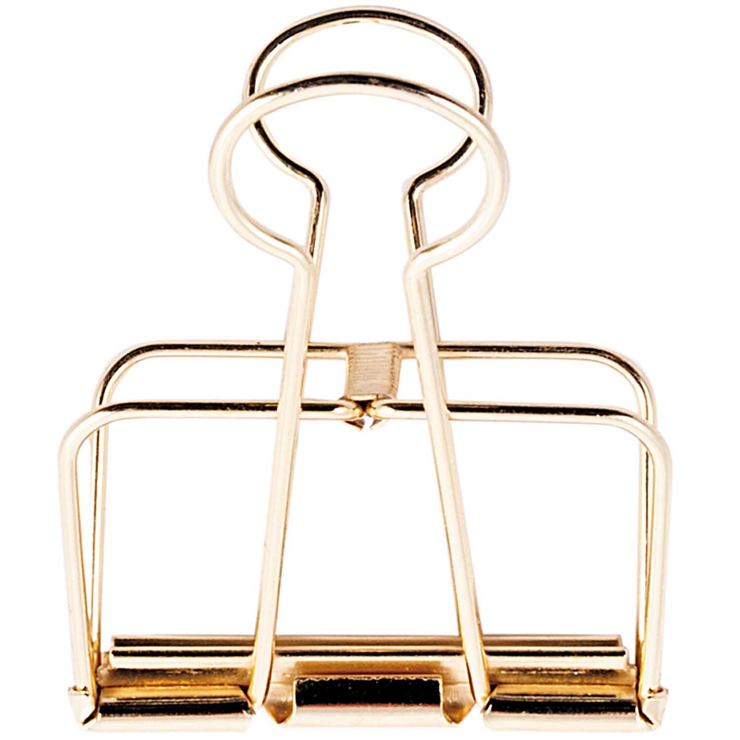 Paper Poetry Wire Clips gold 51mm Paper Poetry Wire Clips gold 51mm