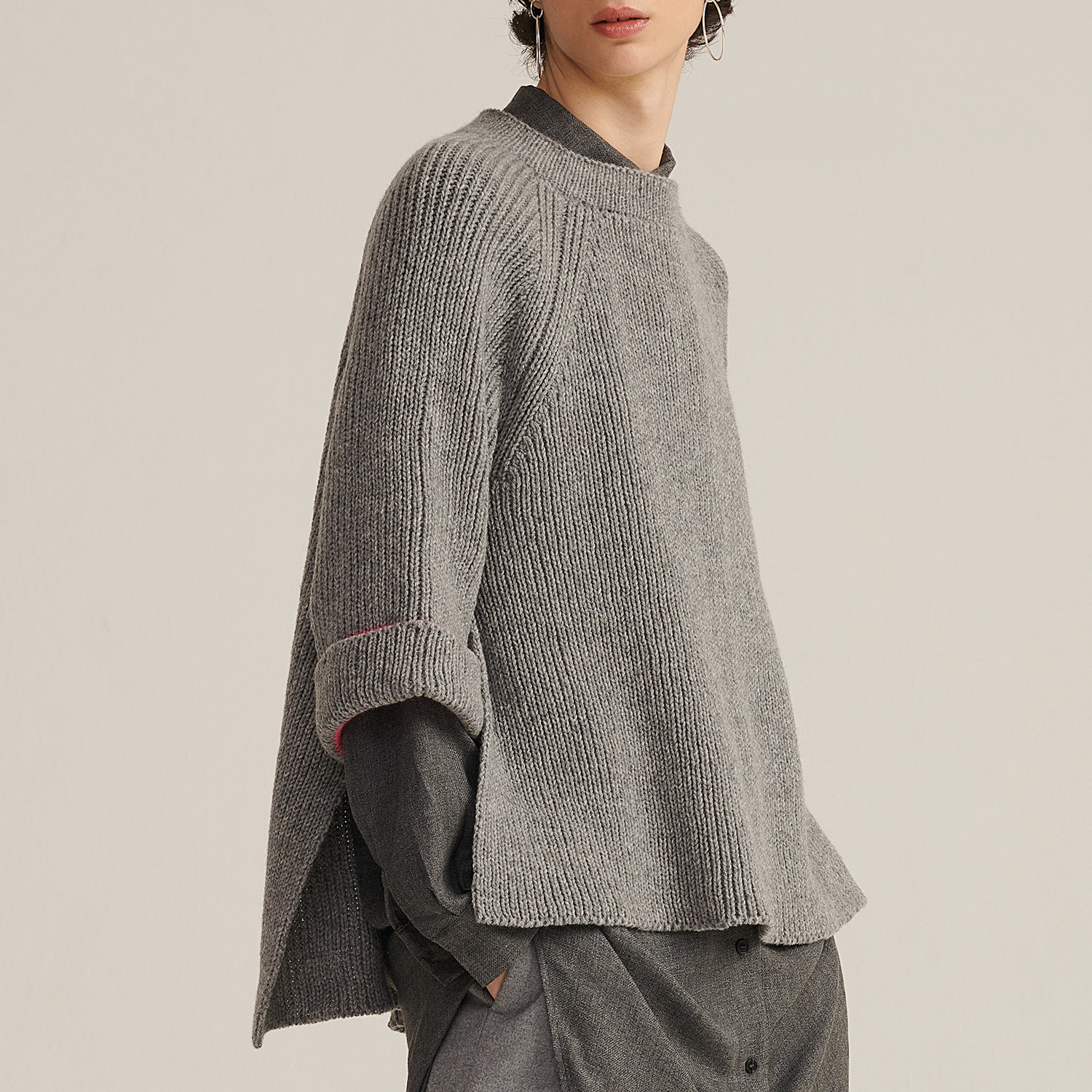 Strickanleitung Pullover aus Luxury Super 100 Superfine Wool dk von Rico Design