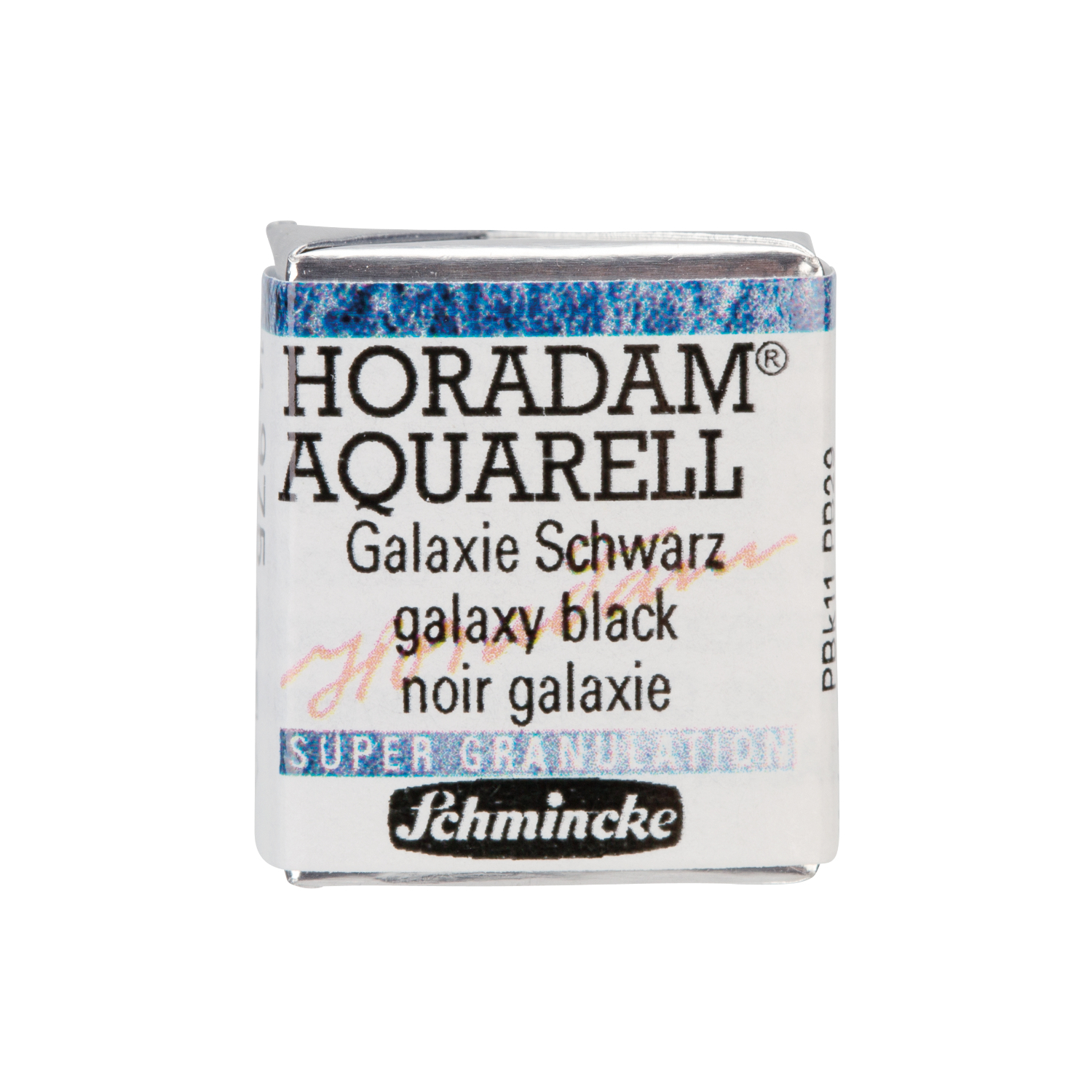 Schmincke HORADAM Aquarellfarbe 1/2 Näpfchen Galaxie Schwarz