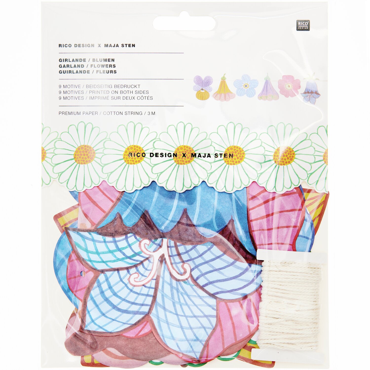 Girlande Midsommar Magic Blumen Girlande Midsommar Magic Blumen
