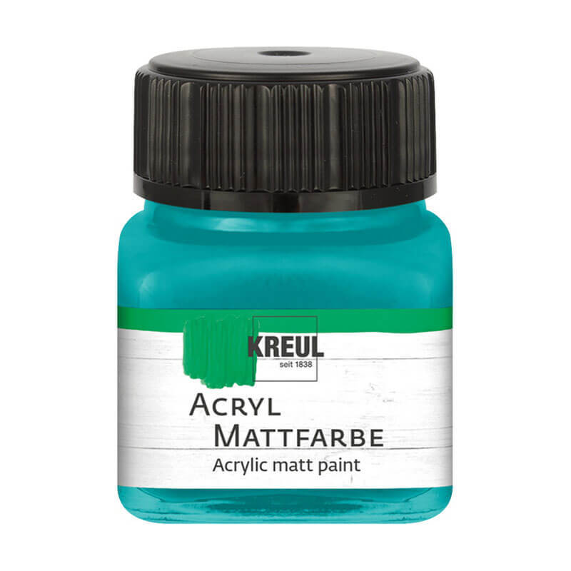 KREUL Acryl Mattfarbe 20ml Türkis