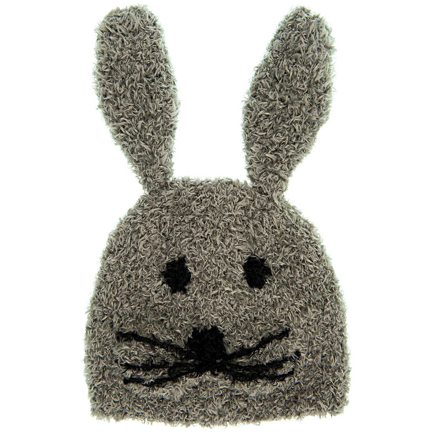 Strickset Mütze Hase Grau Strickset Mütze Hase Grau von Rico Design