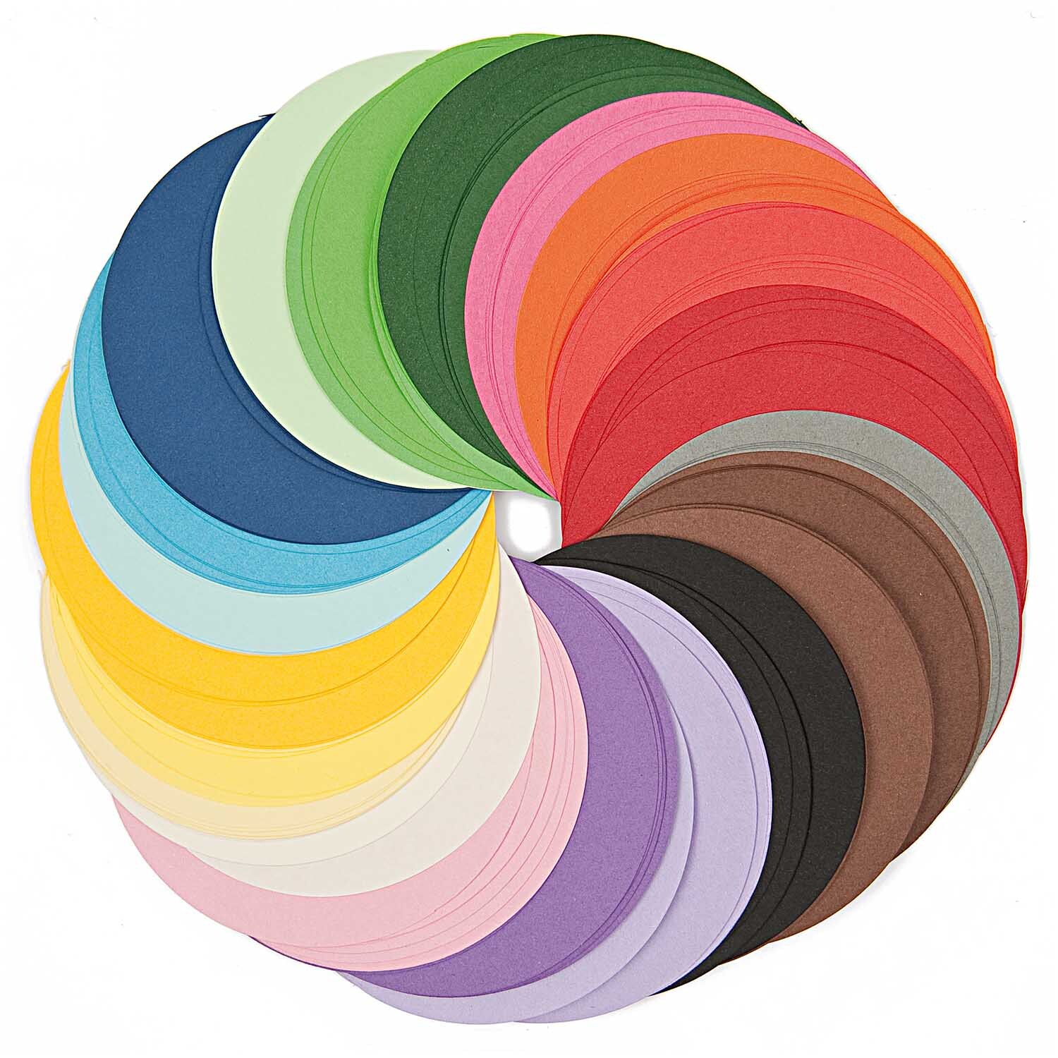 Paper Poetry Origami basic rund 15cm 200 Blatt 20 Farben