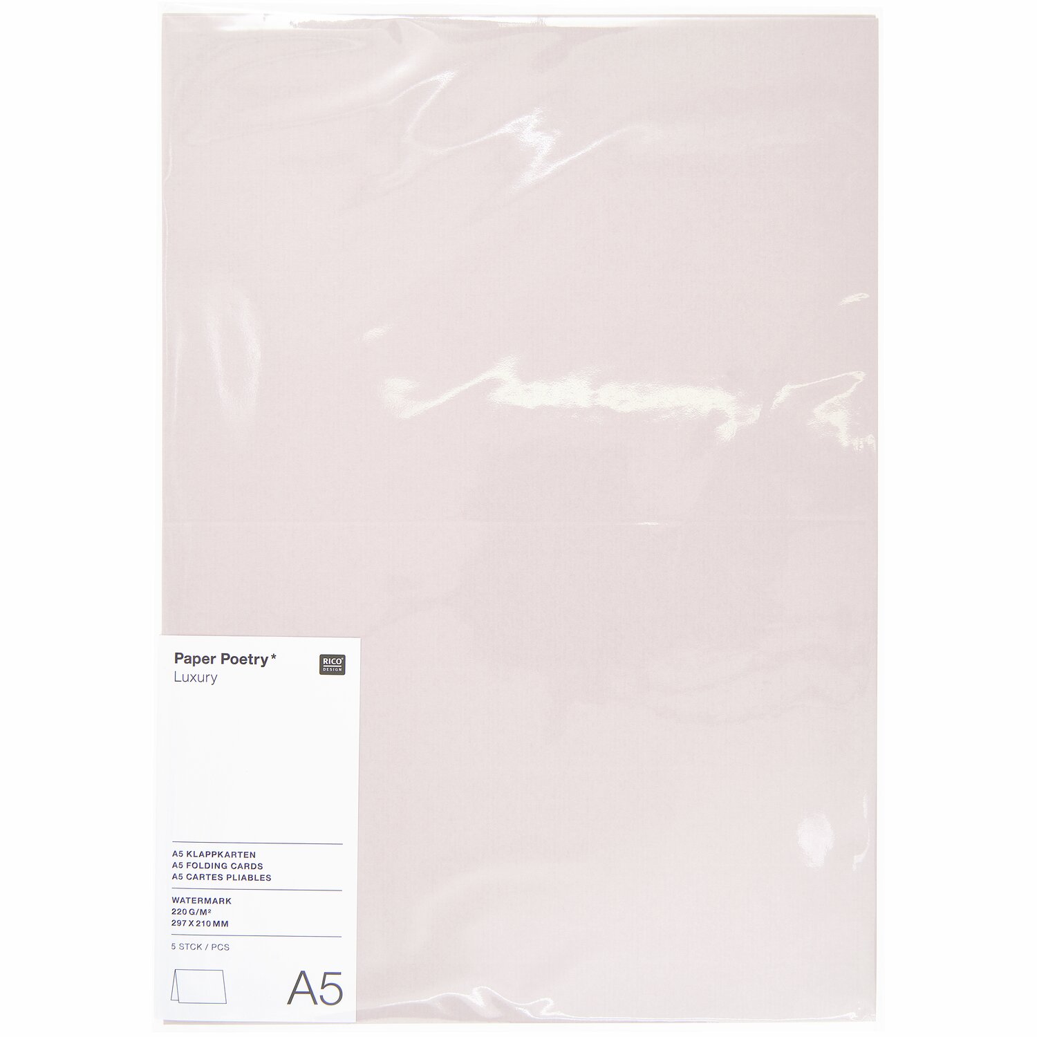 Paper Poerty Luxury Karten A5 Paper Poerty Luxury Karten A5