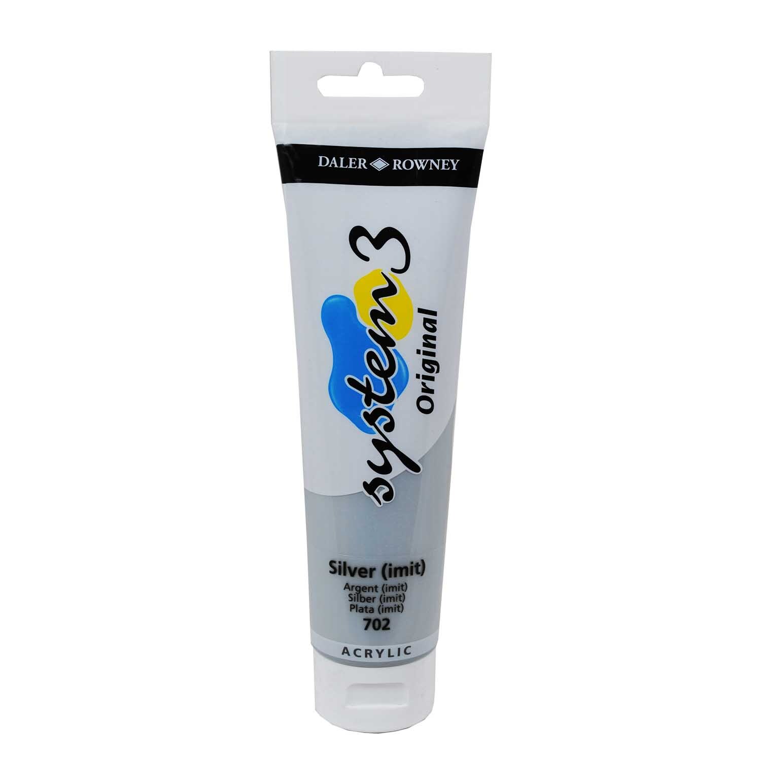 Daler-Rowney System 3 150ml Silver 2089133