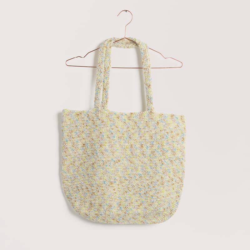 Gehäkelte Tasche: Modell 05 aus dem Heft Lovewool No. 22