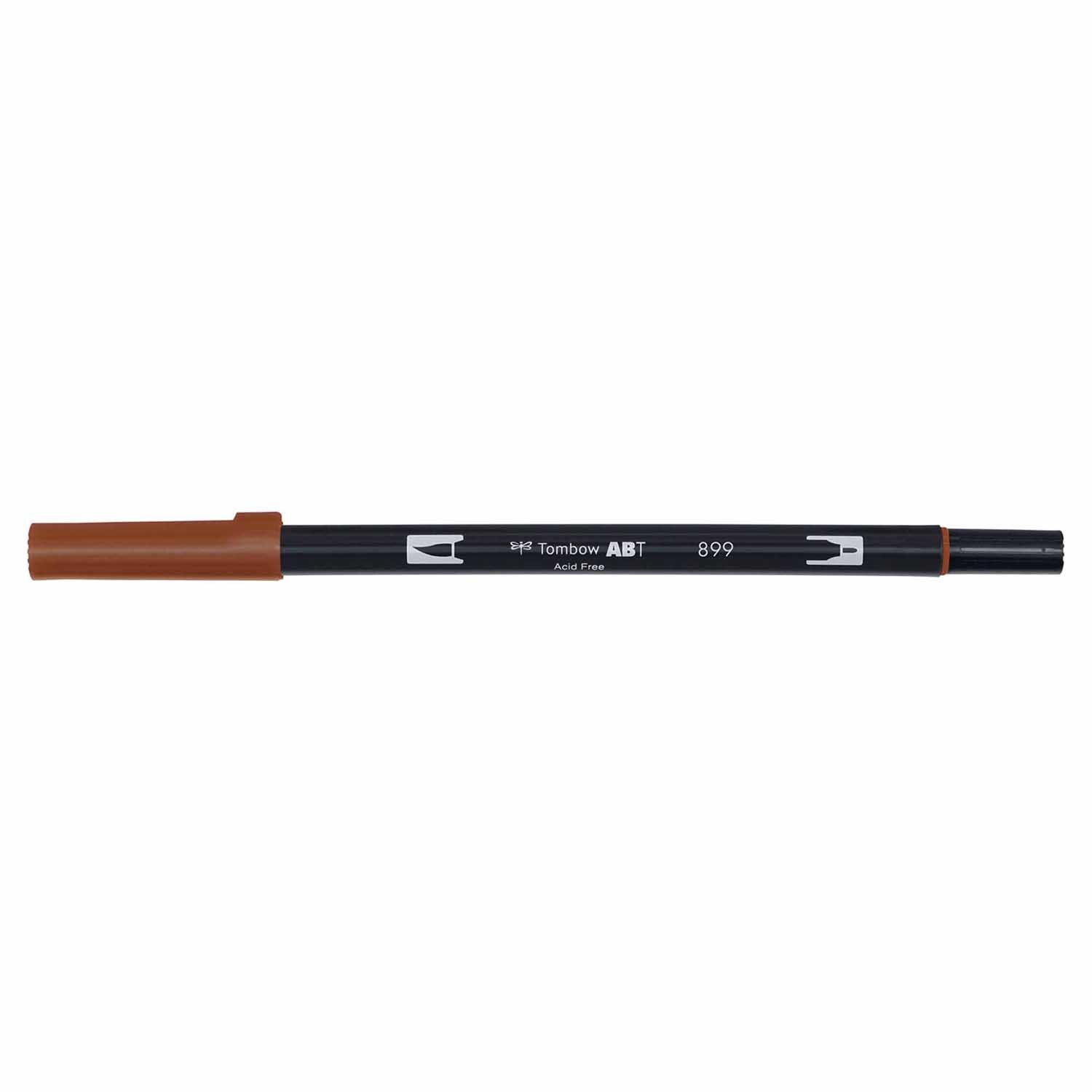 Tombow ABT Dual Brush Pen Redwood 899