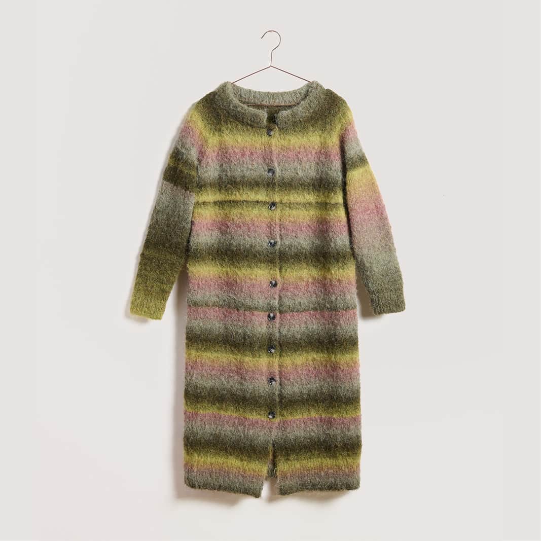 Gestrickter Jacke: Modell 21 aus dem Heft Lovewool No. 23