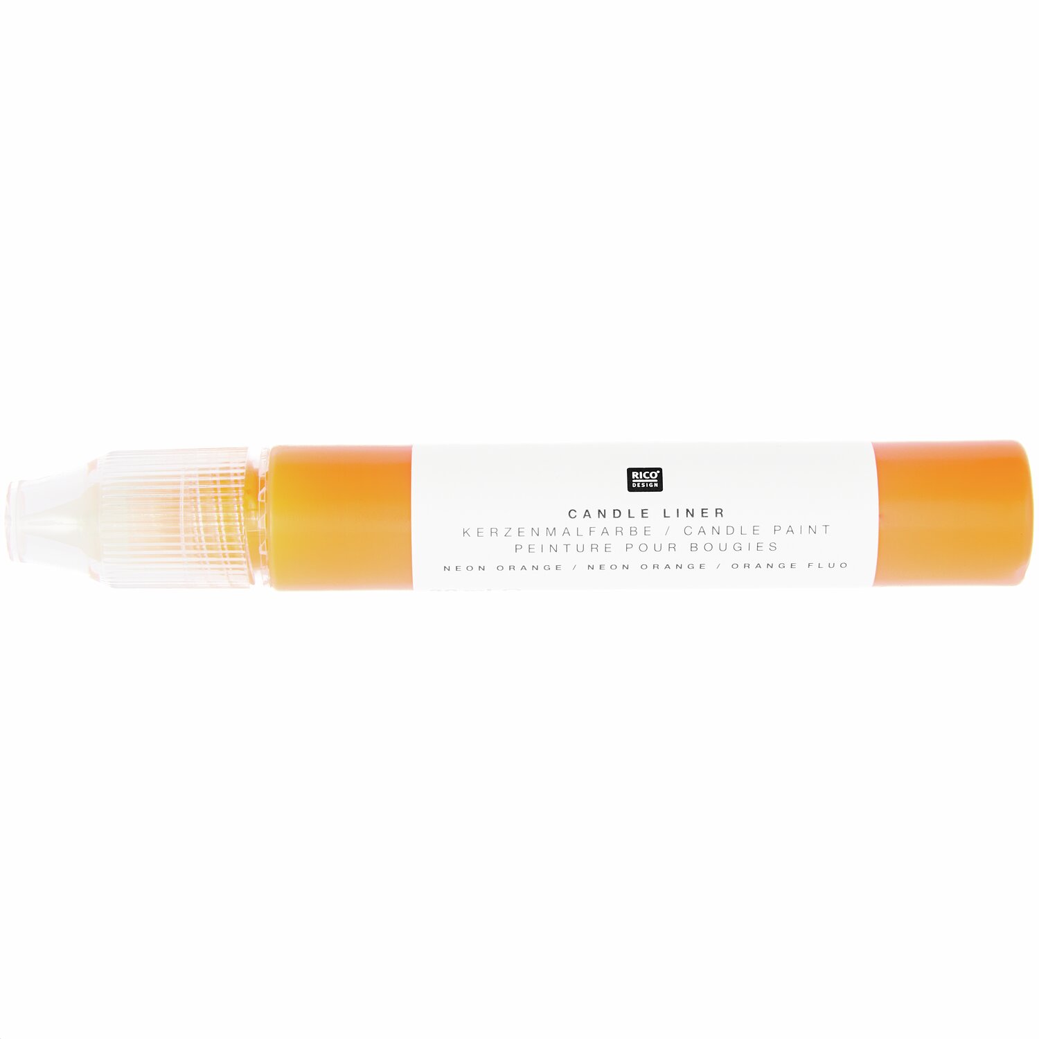 Rico Design Candle Liner Kerzenmalfarbe 30ml Neonorange