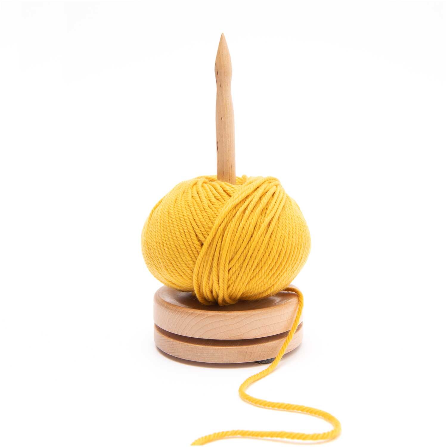 KnitPro Wollabwickler Holz von idee. Creativmarkt