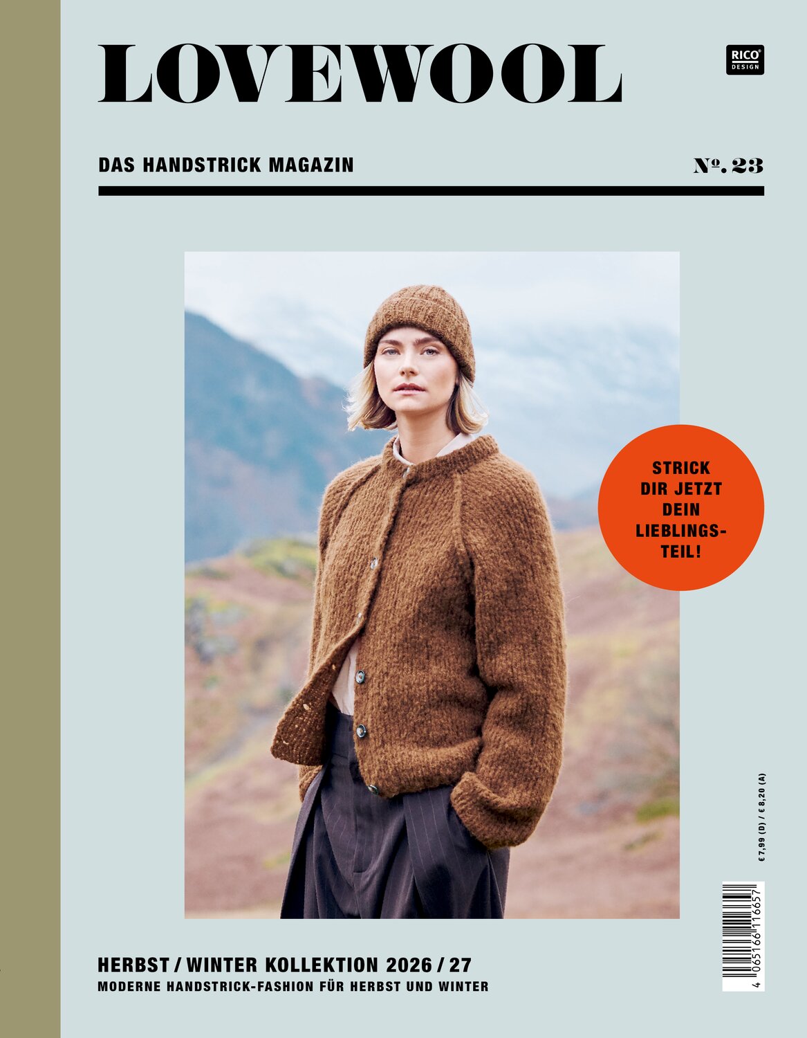 Lovewool No. 23 Herbst-Winter Sprachauswahl deutsch von Rico Design