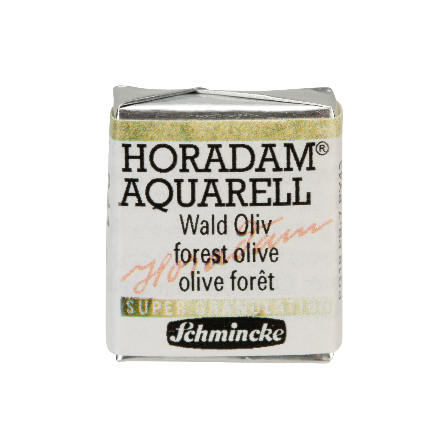 Schmincke HORADAM Aquarellfarbe 1/2 Näpfchen Wald Oliv