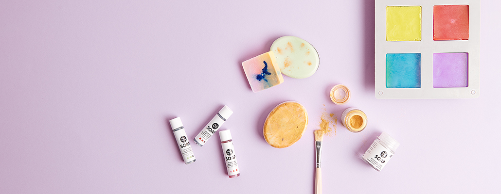 Seife  Deko Geschenk selbermachen