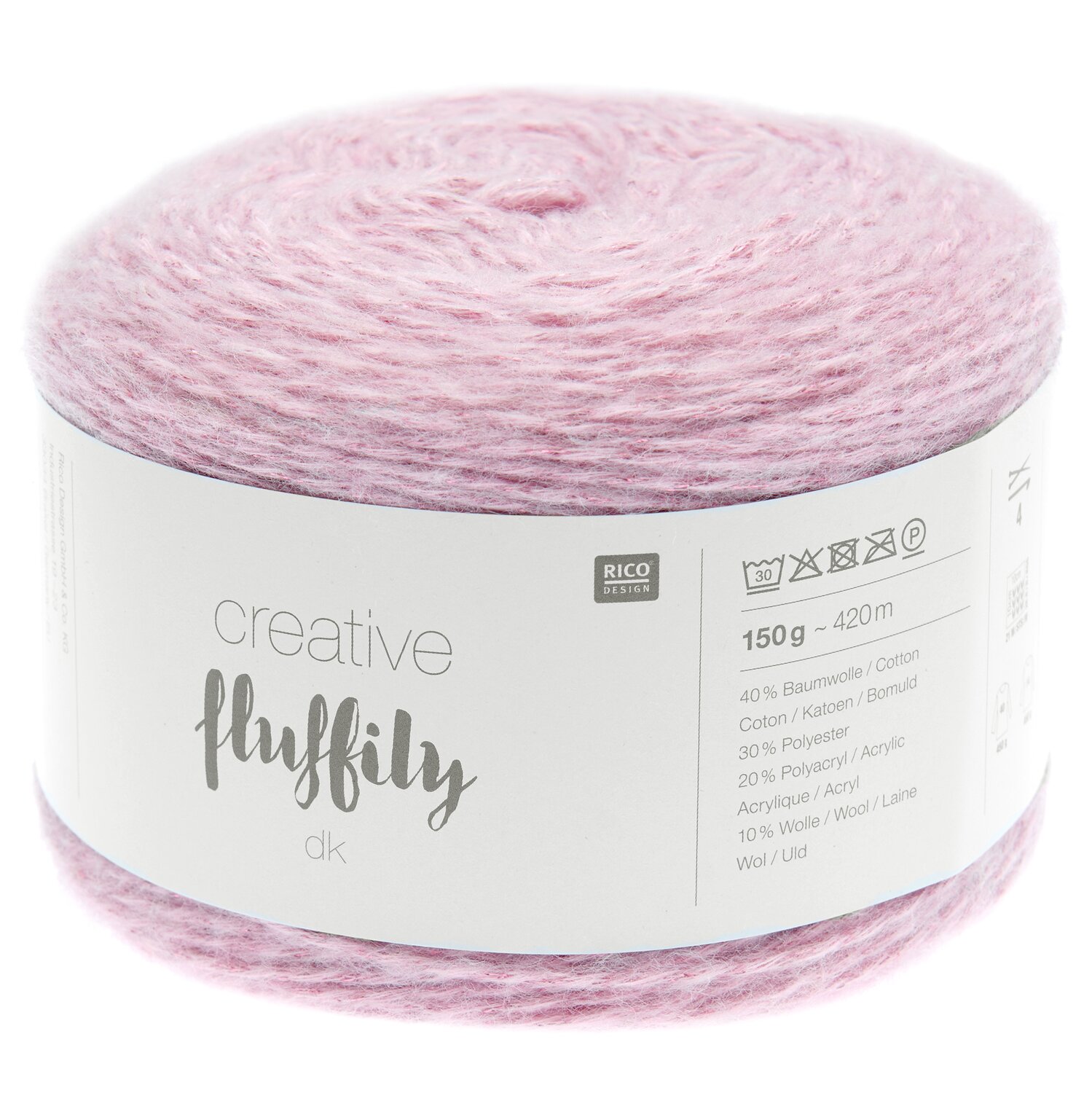 Creative Fluffily dk 150g 420m Farbe Orchidee von Rico Design