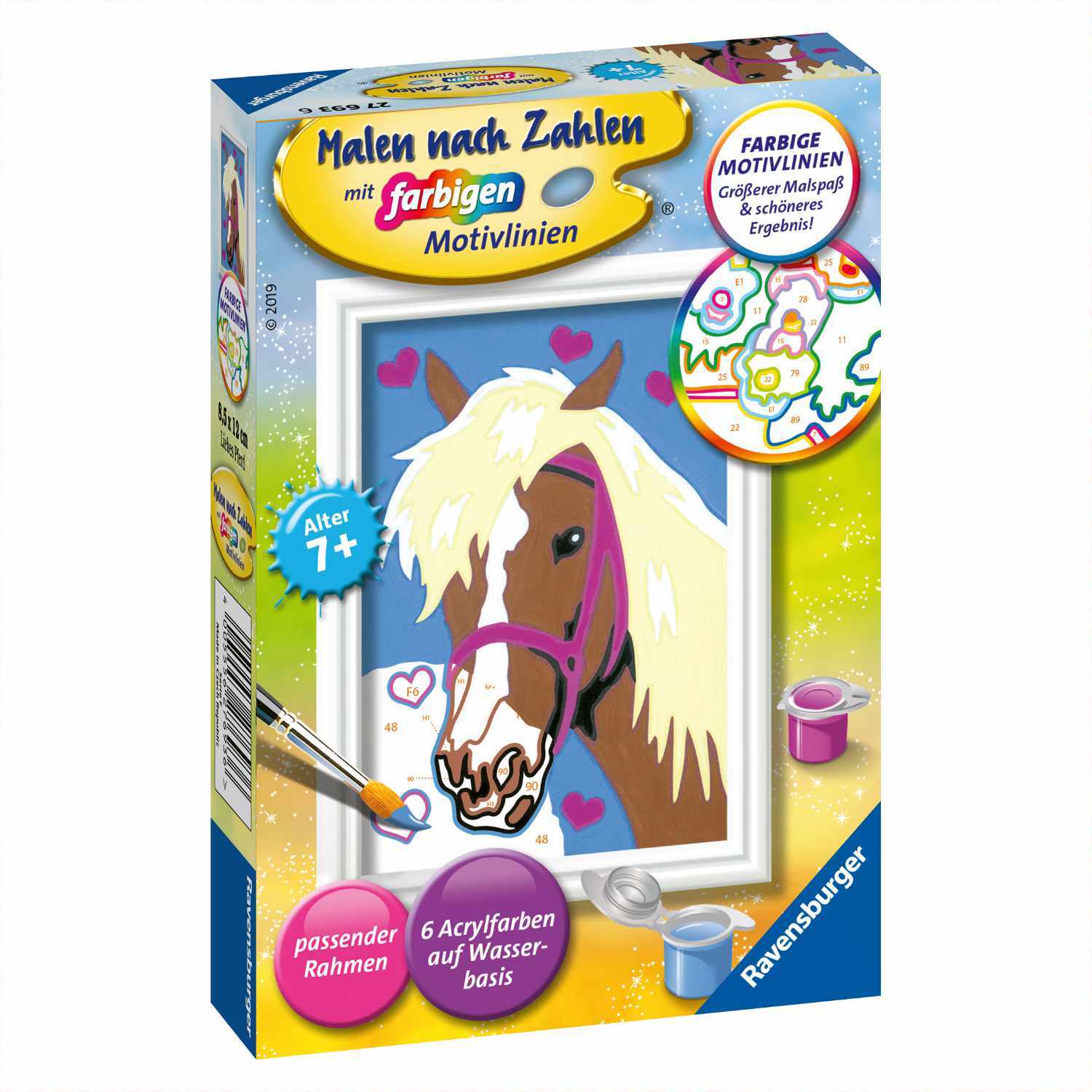 Malen nach Zahlen Liebes Pferd Malen nach Zahlen Liebes Pferd