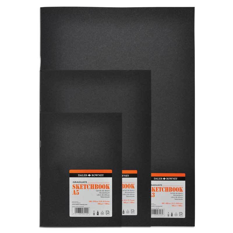 Daler-Rowney Graduate Skizzenheft 20 Blatt A5