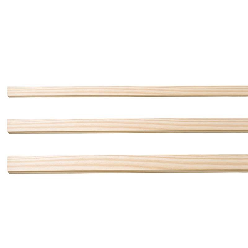 Rico Design Kiefernleiste 50cm quadratisch