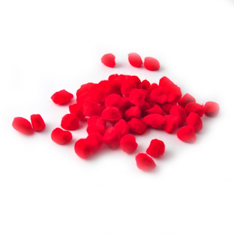 Rico Design Pompons rot