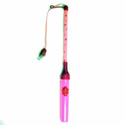 Laternenstab elektrisch mit Herzen pink 30cm Laternenstab elektrisch mit Herzen pink 30cm