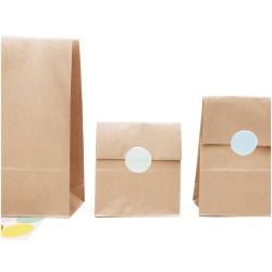 Rico Design Blockbodenbeutel Kraftpapier 120x210x60mm Rico Design Blockbodenbeutel Kraftpapier 120x210x60mm