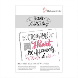 Hahnemühle Handlettering Block DIN A5 170g/m² 25 Blatt Hahnemühle Handlettering Block DIN A5 170g/m² 25 Blatt