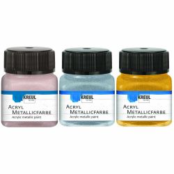 KREUL Acryl Metallicfarbe 20ml KREUL Acryl Metallicfarbe 20ml