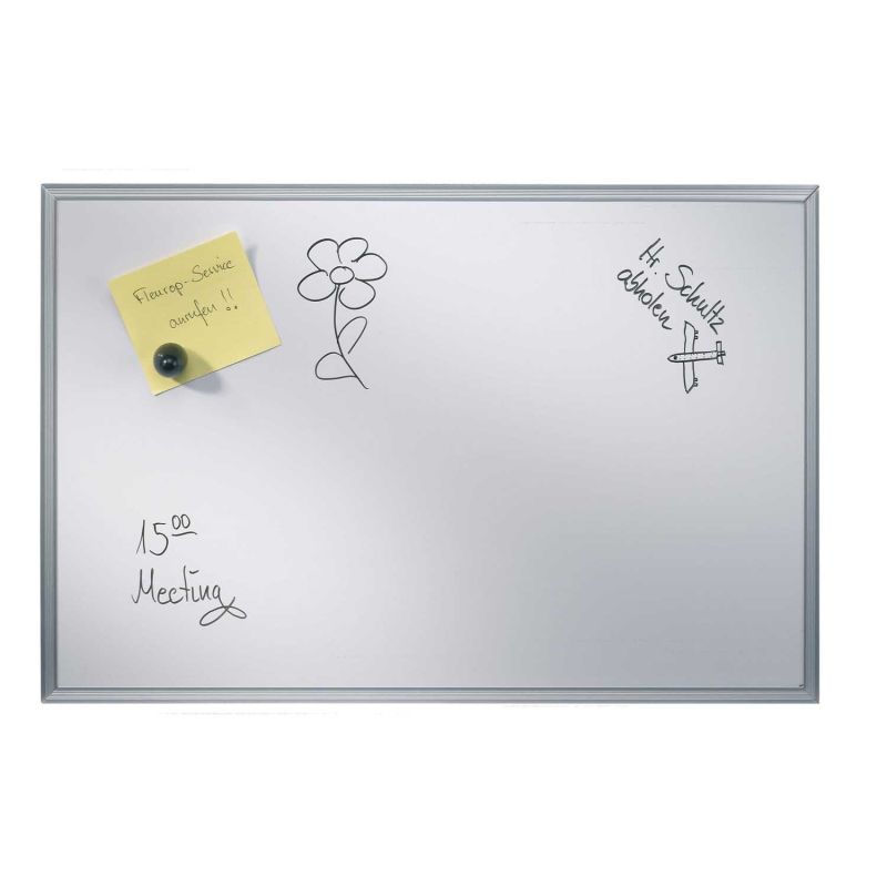 RUMOLD Whiteboard magnetisch silber 30x45cm