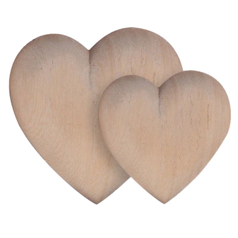 Rico Design Holzherzen Set