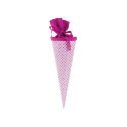 goldbuch Schul- und Geschenktüte Karo lila 35cm goldbuch Schul- und Geschenktüte Karo lila 35cm