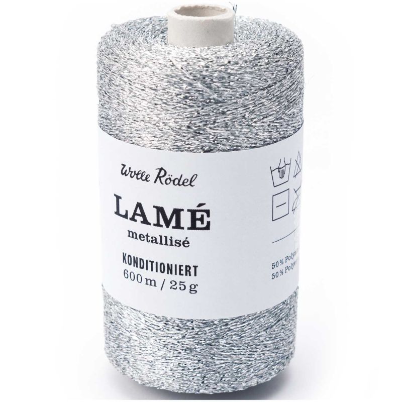 Wolle Rödel Lamé Metallisé dünn 25g 600m