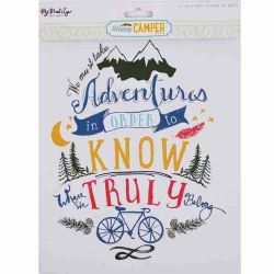 MyMindsEye Scrapbooking Art Prints Happy Camper 20x25cm 6 Stück MyMindsEye Scrapbooking Art Prints Happy Camper 20x25cm 6 Stück