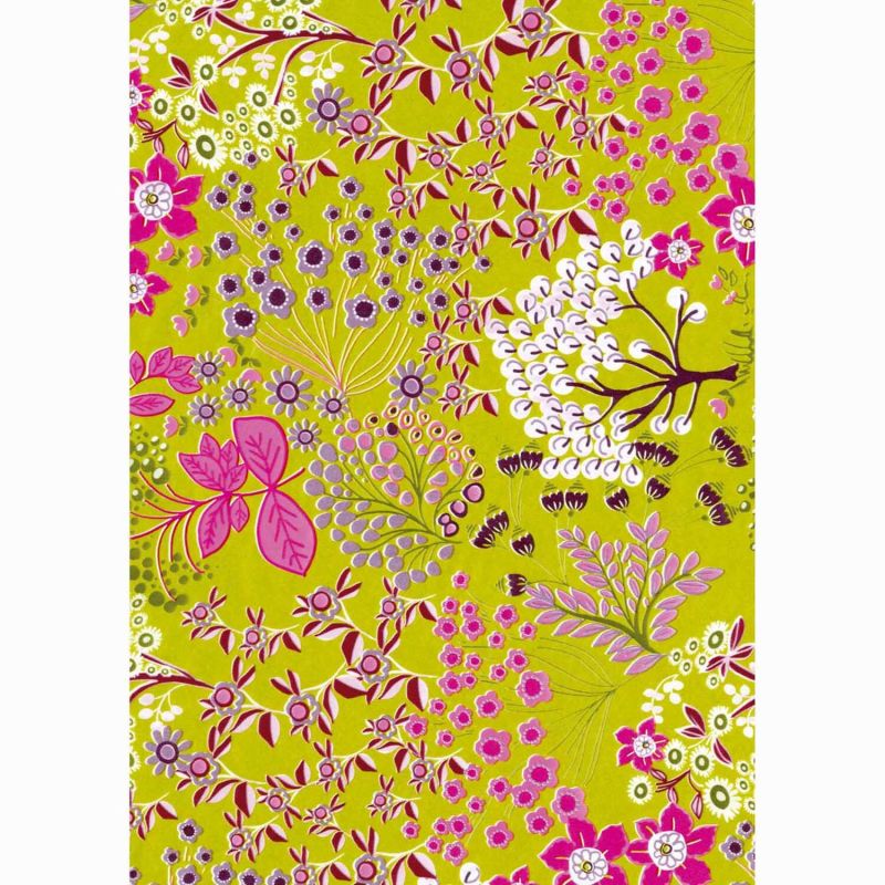 décopatch Papier Garten grün 515 3 Bogen