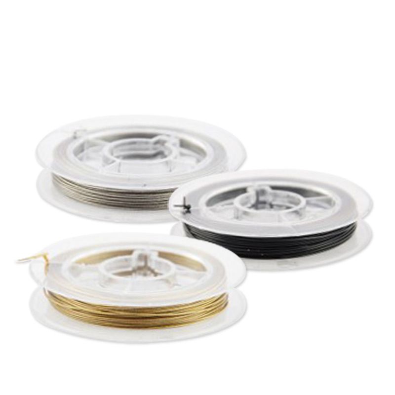 Rico Design Edelstahlseide 0,45mm 10m