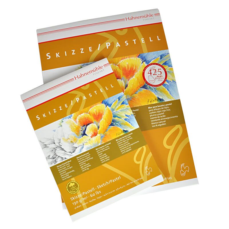 Hahnemühle Block Skizze/Pastell 130g/m² 30 Blatt DIN A5