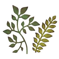 Sizzix Bigz Die Garden Greens Stanzschablone Sizzix Bigz Die Garden Greens Stanzschablone