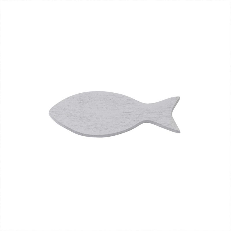 Hobby Fun Streuteile Fisch grau 15 Stück
