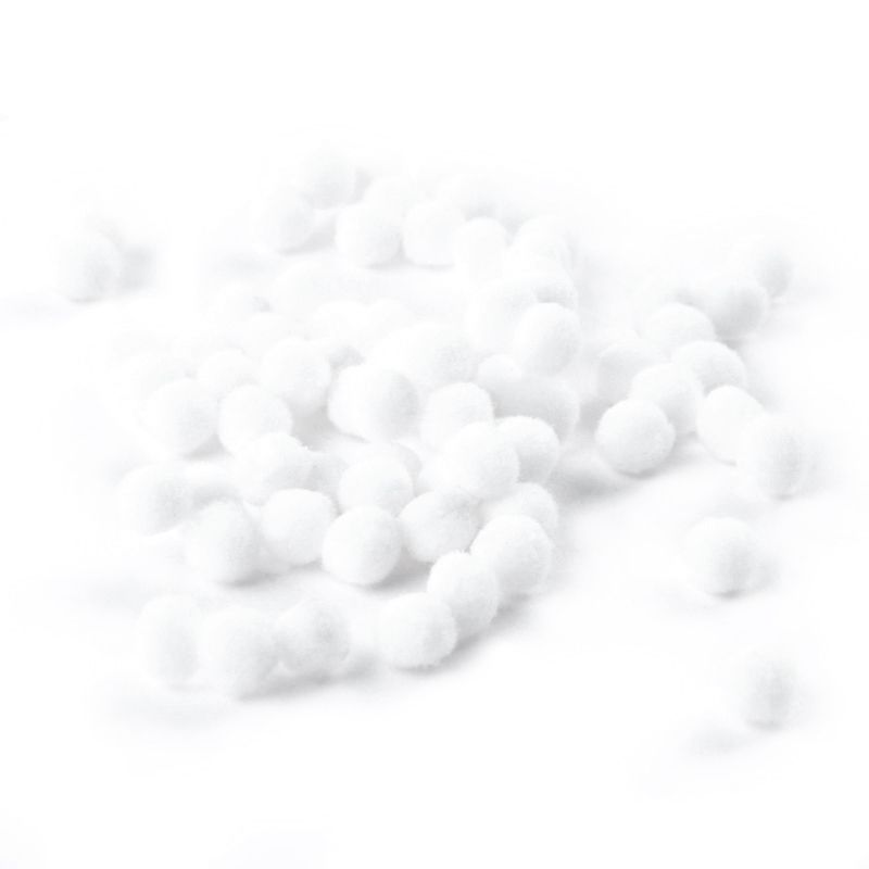 Rico Design Pompons weiß