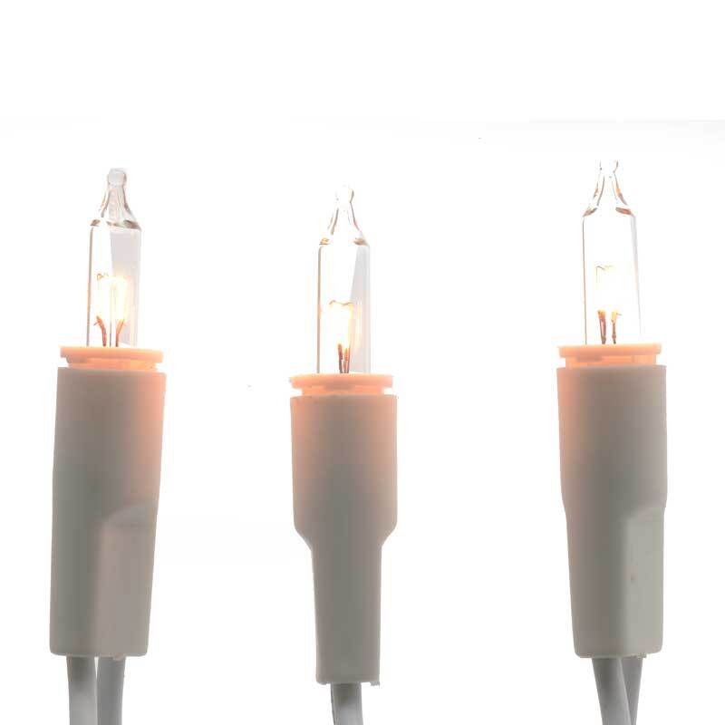 LED-Minilichterkette 10 Lichter warmweiß 150cm