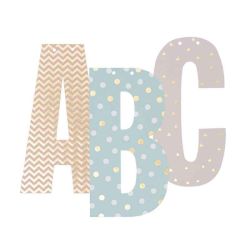 Rico Design Buchstabe für Girlande 14cm Rico Design Buchstabe für Girlande 14cm