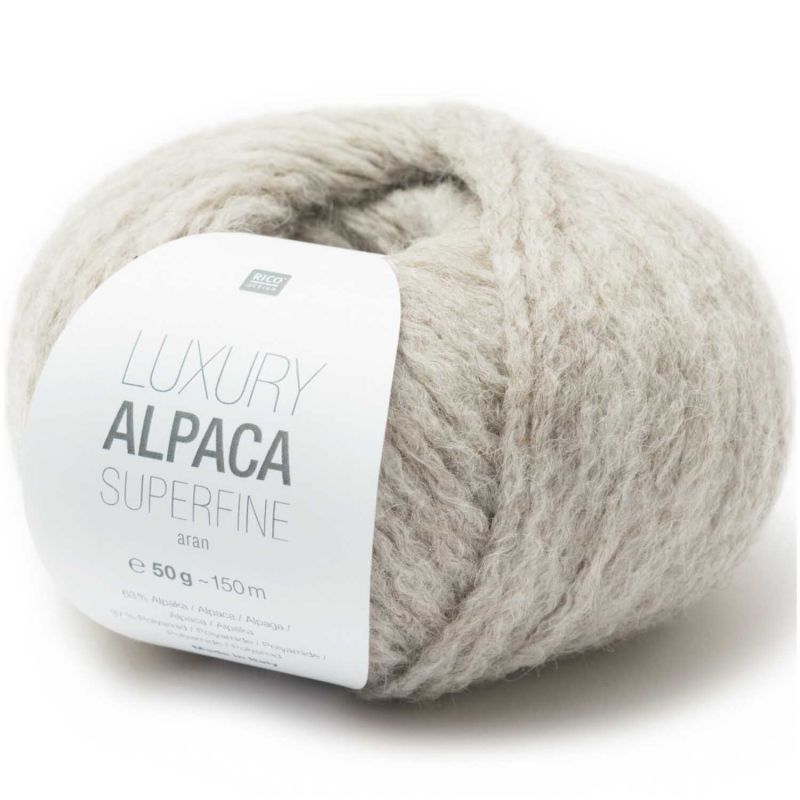 Rico Luxury Alpaca Superfine aran 50g 150m