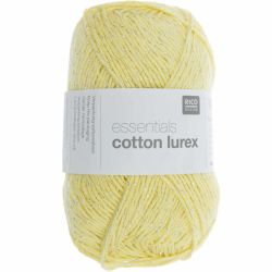 Rico Design Essentials cotton Lurex 50g 170m Rico Design Essentials cotton Lurex 50g 170m